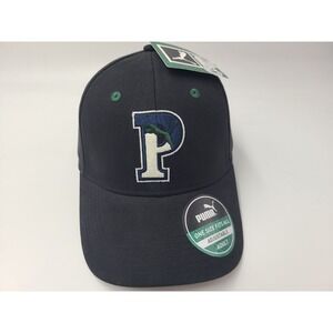 Puma Snapback Hat Cap Cotton P Logo Baseball Casual Dad Men Women Black Green